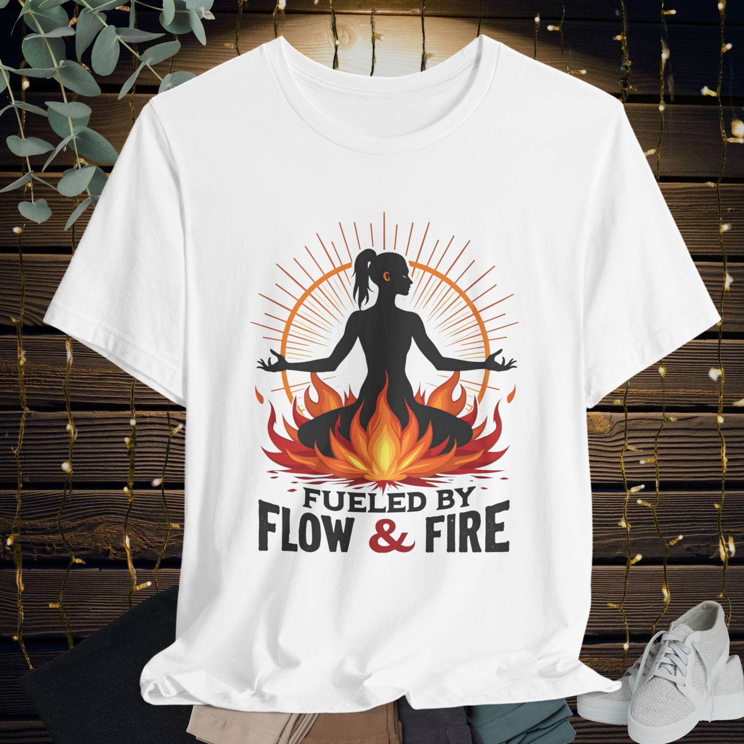 Flow Fire Yoga Tee