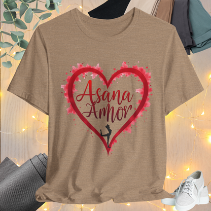 Red Heart Asana Amor Tee