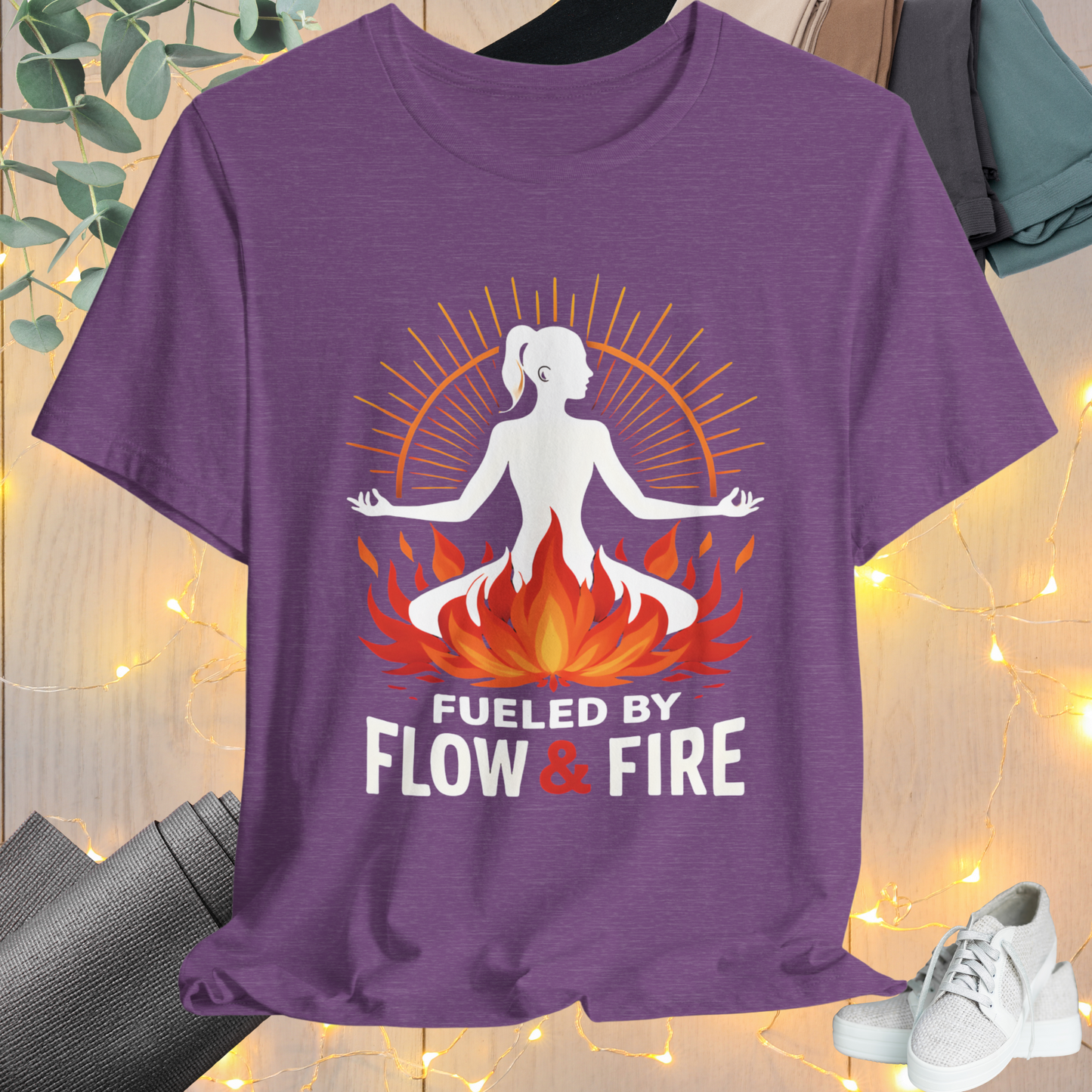 Flow Fire Yoga Tee