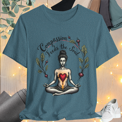 Nourishing Calm Tee - Yoga Green