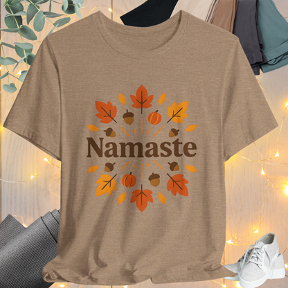 Namaste Autumn Mandala Tee
