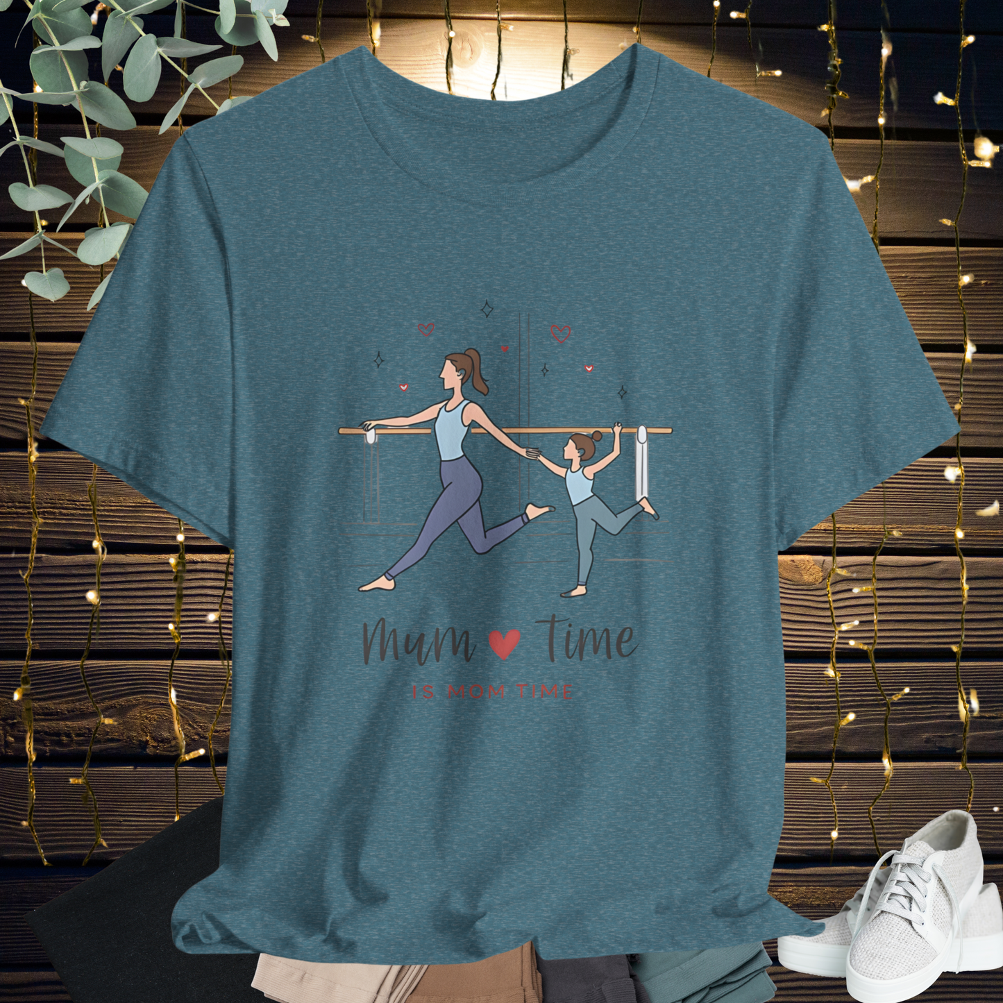 Mom Love Time  Tee