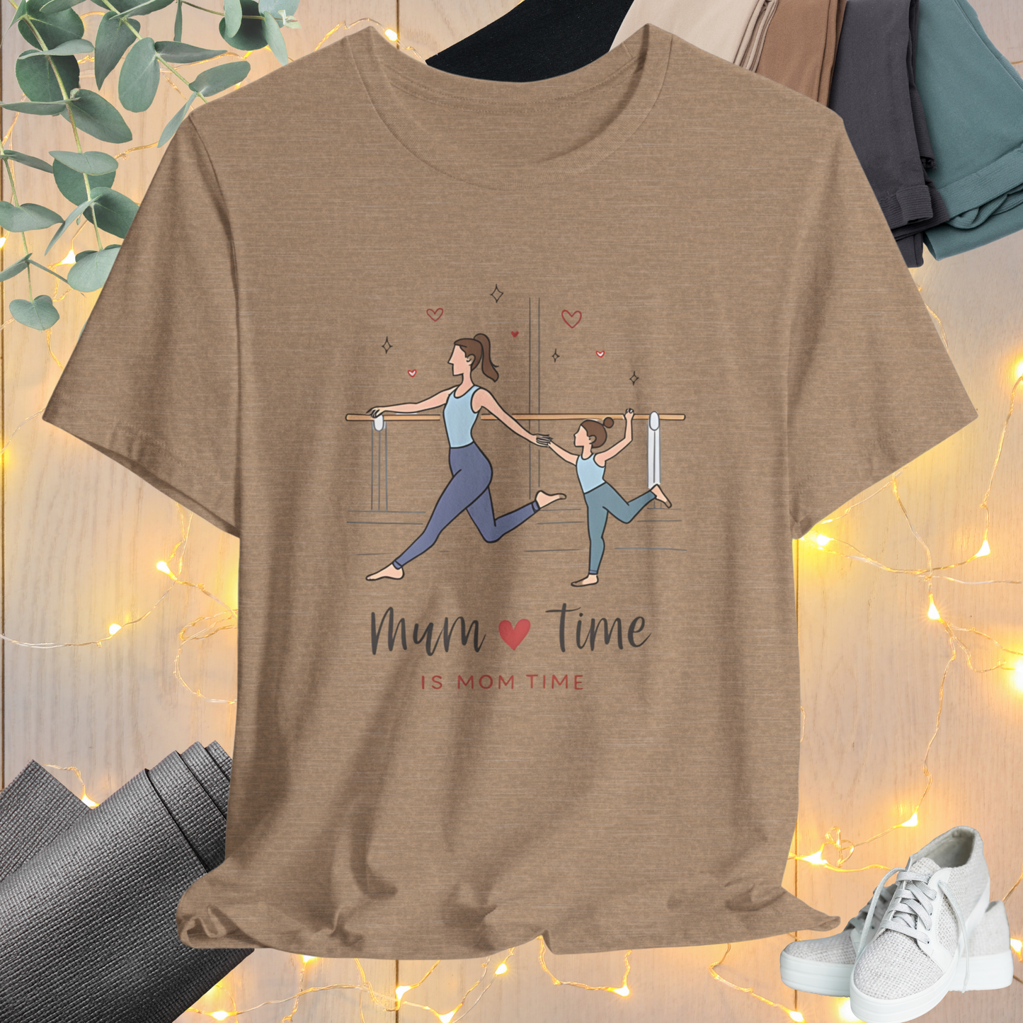 Mom Love Time  Tee