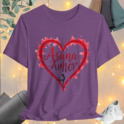 Red Heart Asana Amor Tee