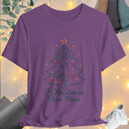 Christmas Tree Pose Yoga Tee