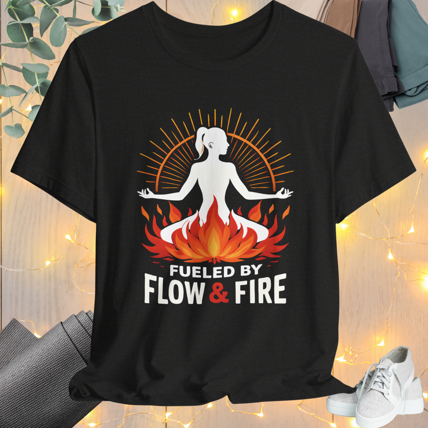Flow Fire Yoga Tee