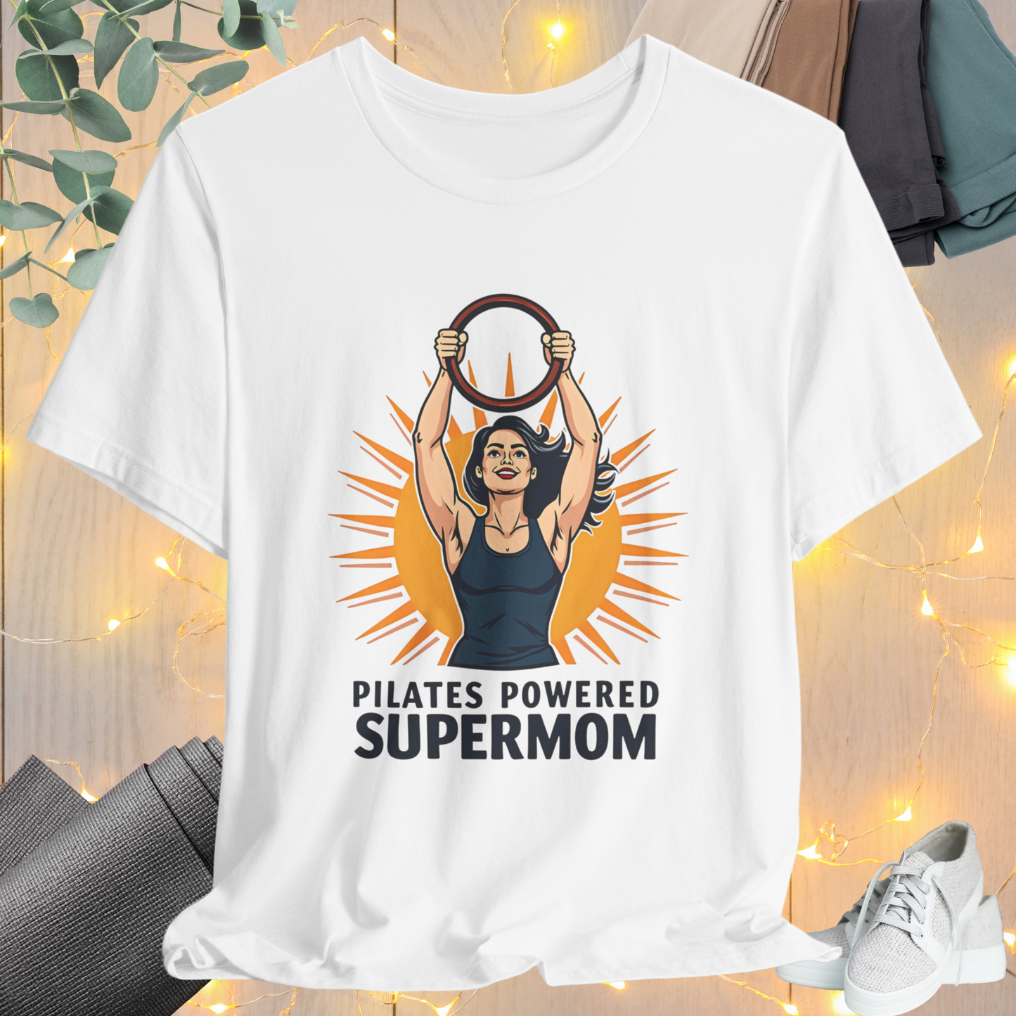 Pilates Strength Tee - SUPERMOM