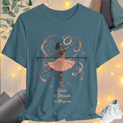 Barre Beauty Tee "Dancing Silhouette"