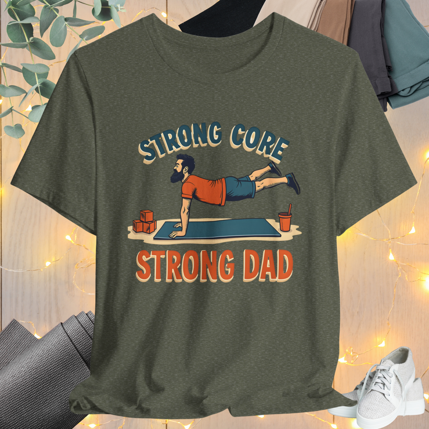 Strong DAD - Funny Tee