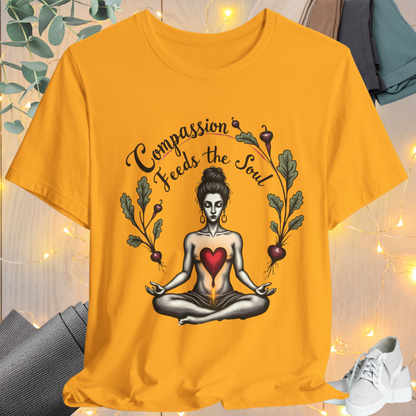 Nourishing Calm Tee - Yoga Green