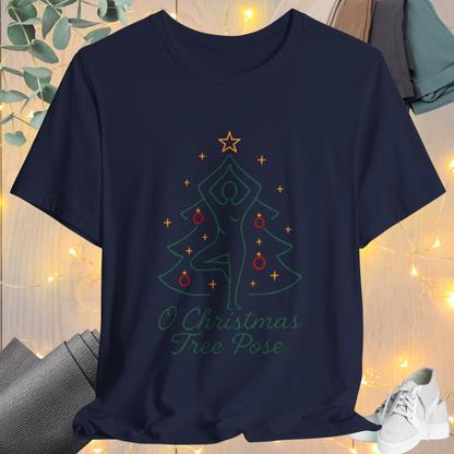 Christmas Tree Pose Yoga Tee