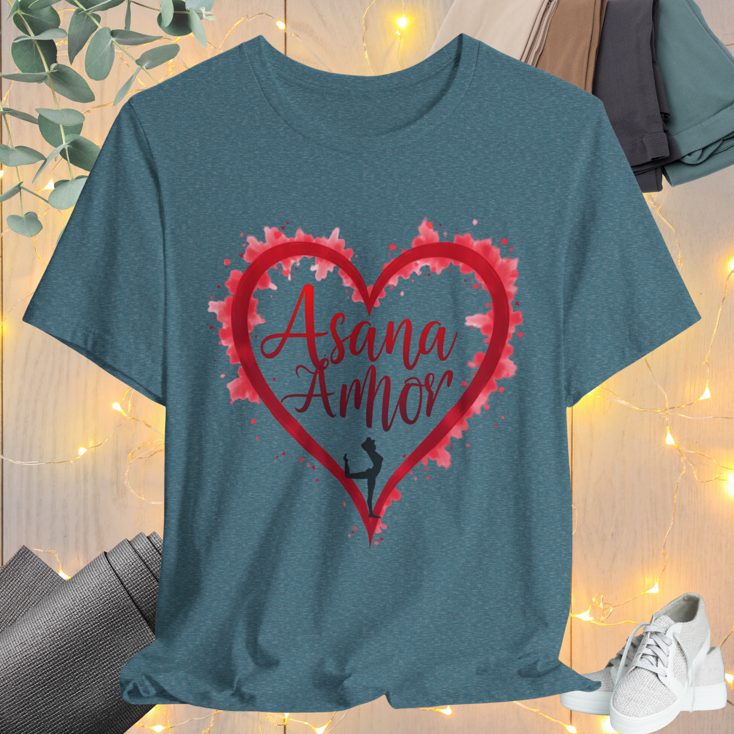 Red Heart Asana Amor Tee