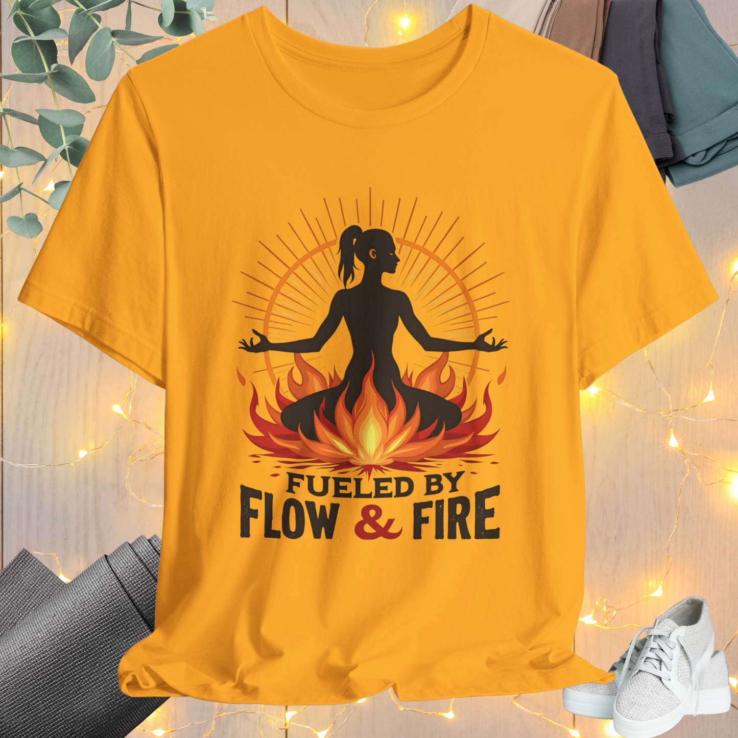Flow Fire Yoga Tee