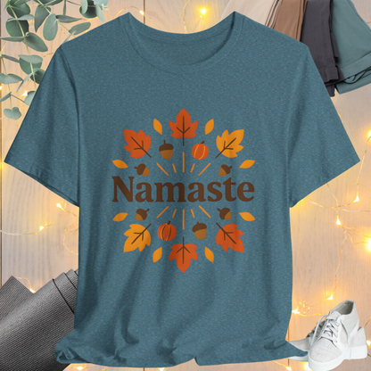 Namaste Autumn Mandala Tee