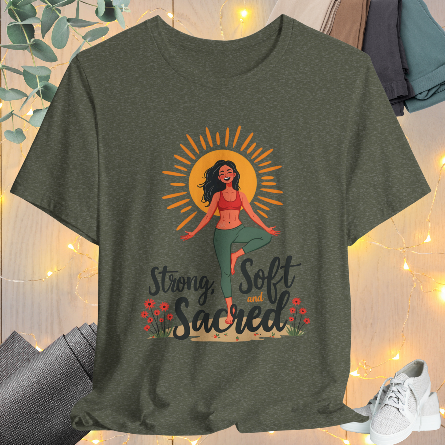 Strong Soft Sacred Tee