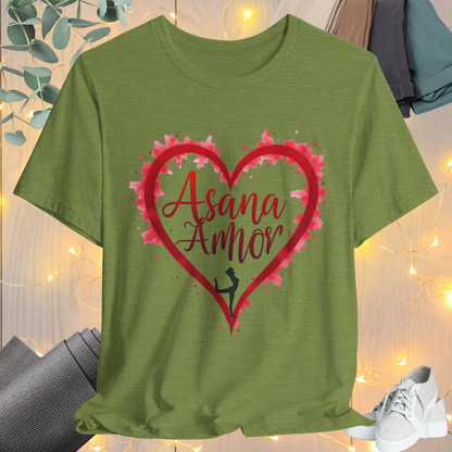 Red Heart Asana Amor Tee