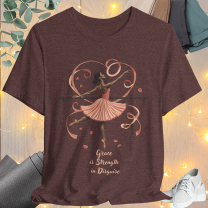 Barre Beauty Tee "Dancing Silhouette"