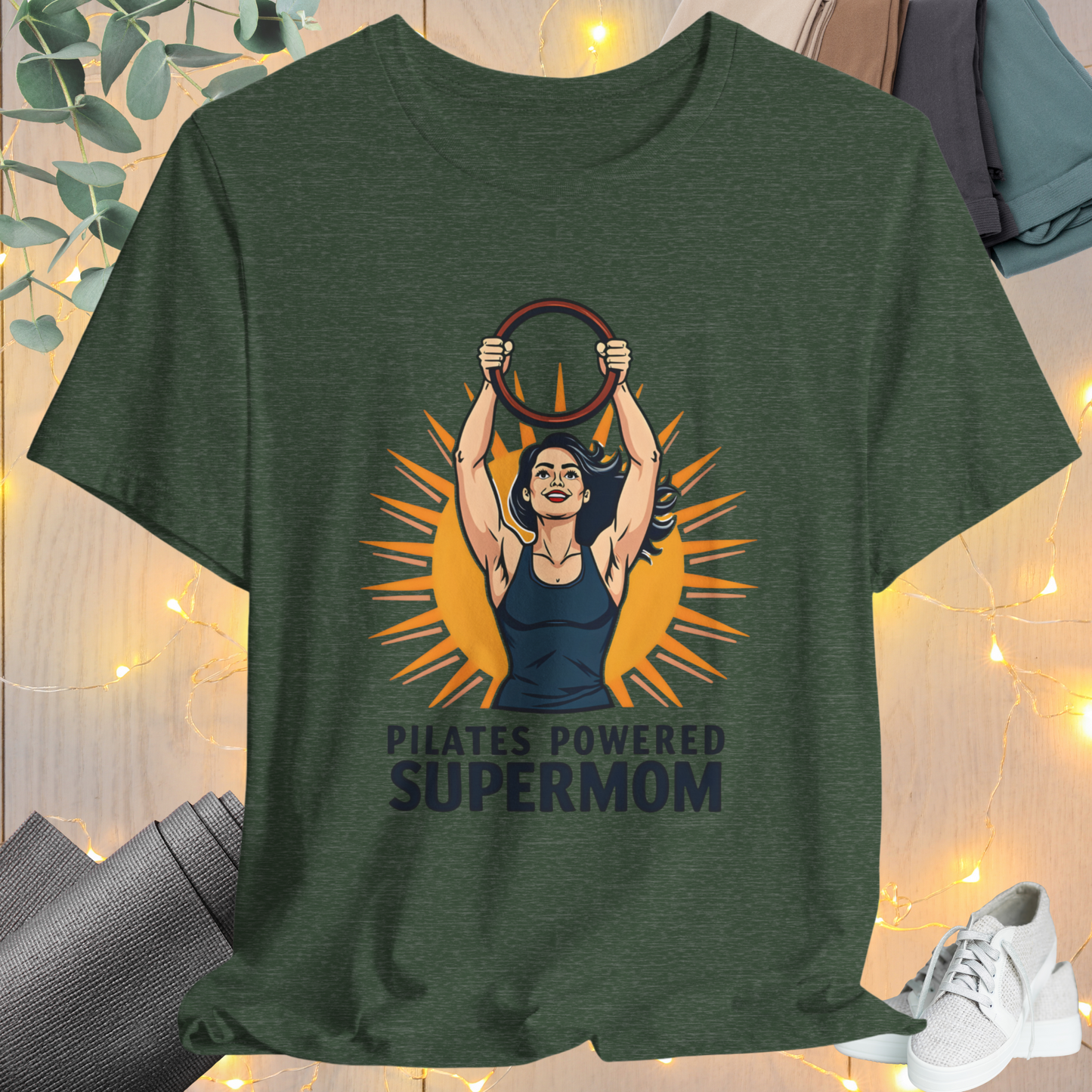 Pilates Strength Tee - SUPERMOM