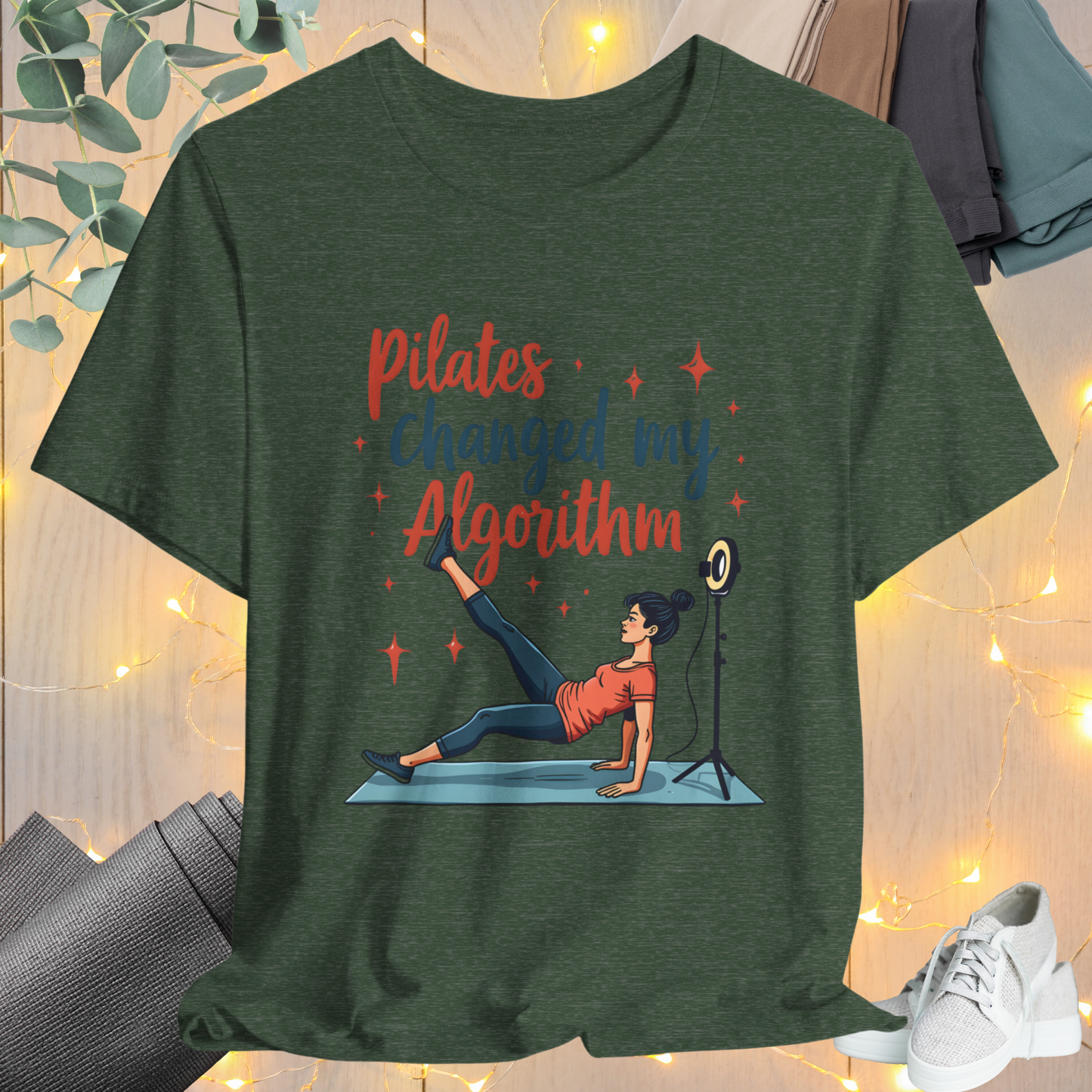 Pilates Vibes T-Shirt | Unisex Jersey Short Sleeve Tee